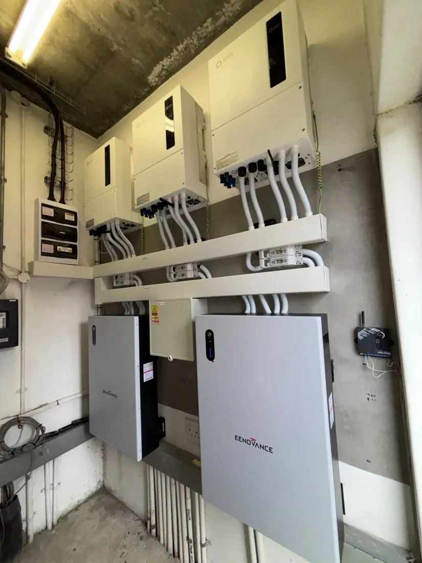 MLT Power solar and battery installation