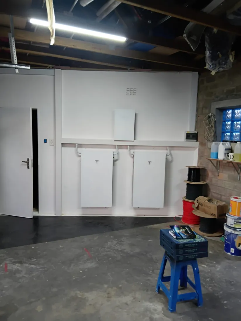 MLT Power solar and battery installation