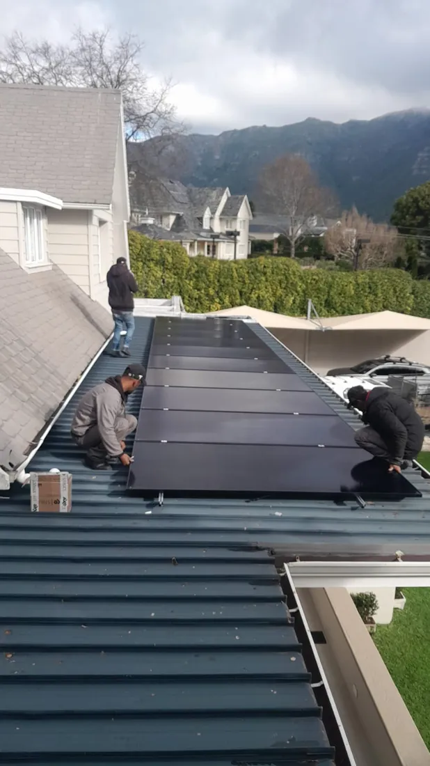 MLT Power solar and battery installation