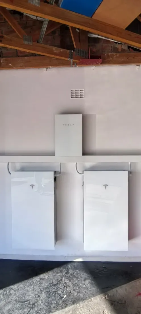 MLT Power solar and battery installation
