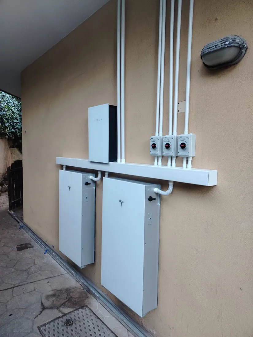 MLT Power solar and battery installation