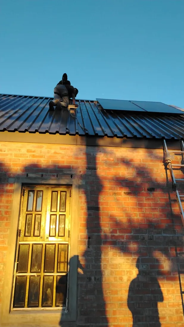 MLT Power solar and battery installation
